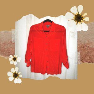 Tommy Bahama Red Blouse